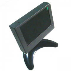 VGA/BNC/AV/DC Video Input Multi-language Operation Metal Shell Color LCD Screen Rearview and Monitoring 5inch Reversing Display